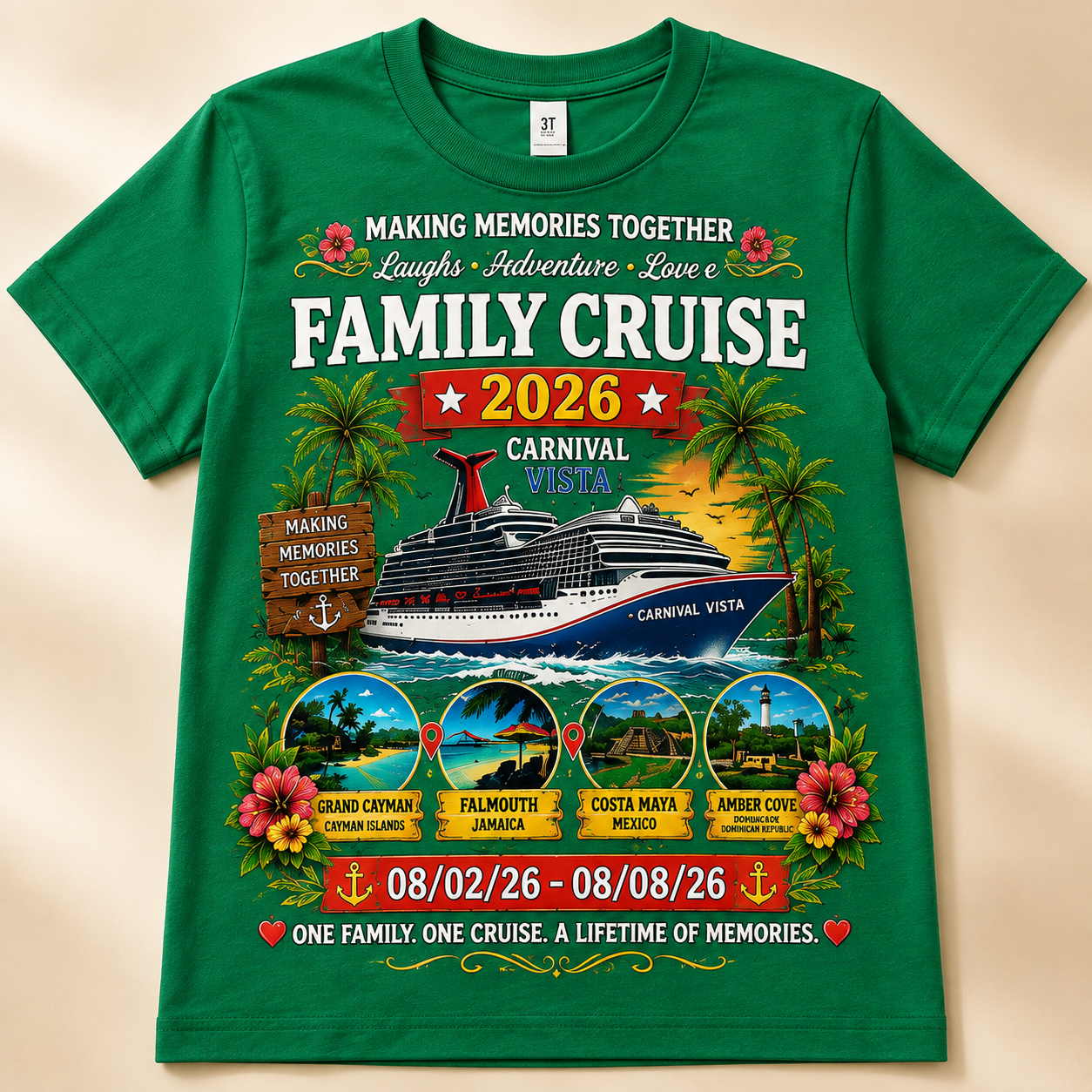 Custom Family Cruise T-Shirt
